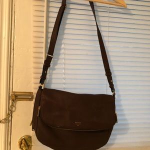 Fossil leather purse